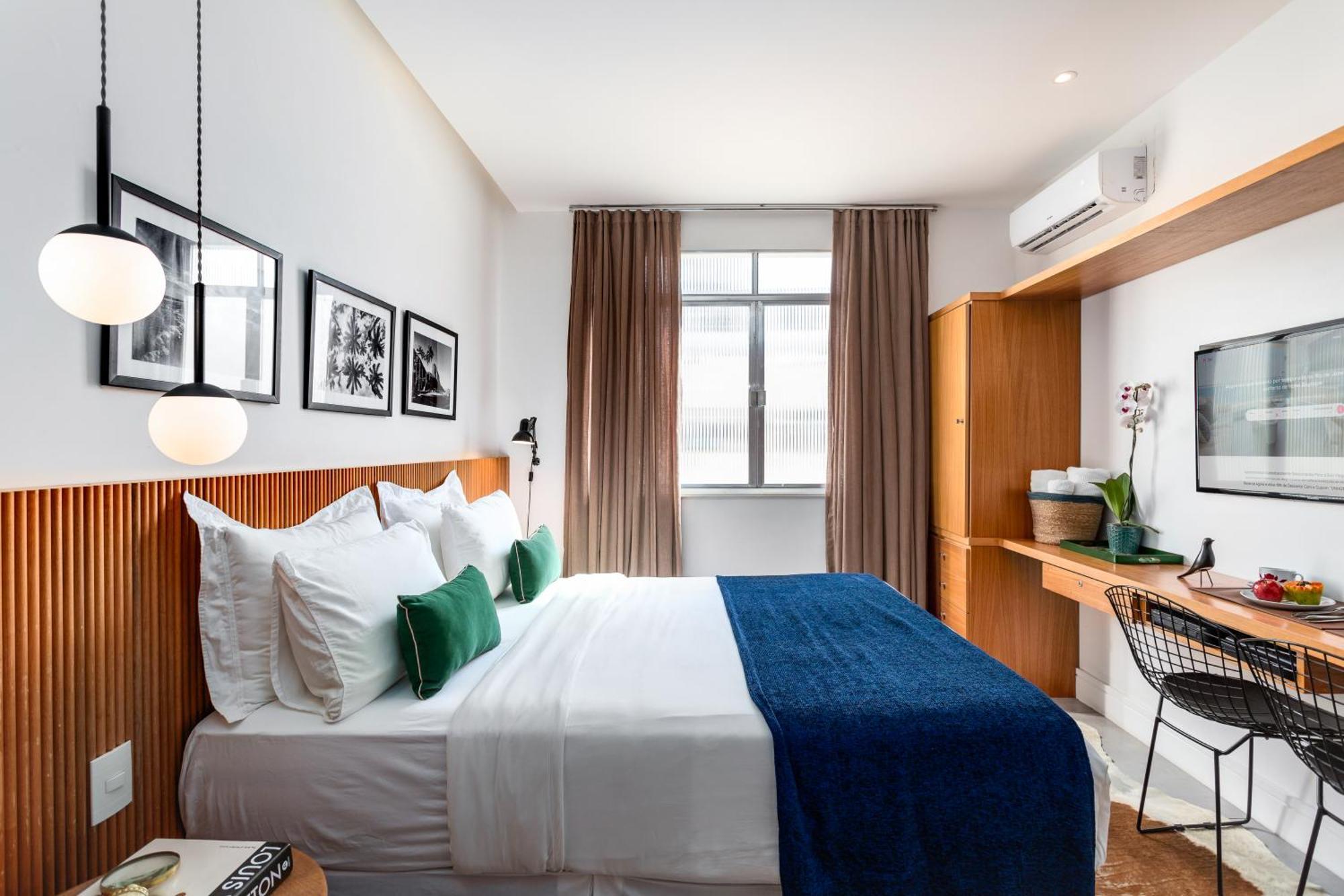 Unhotel - Modernos, Acesso A De Copacabana - Posto 6 Apartamento *