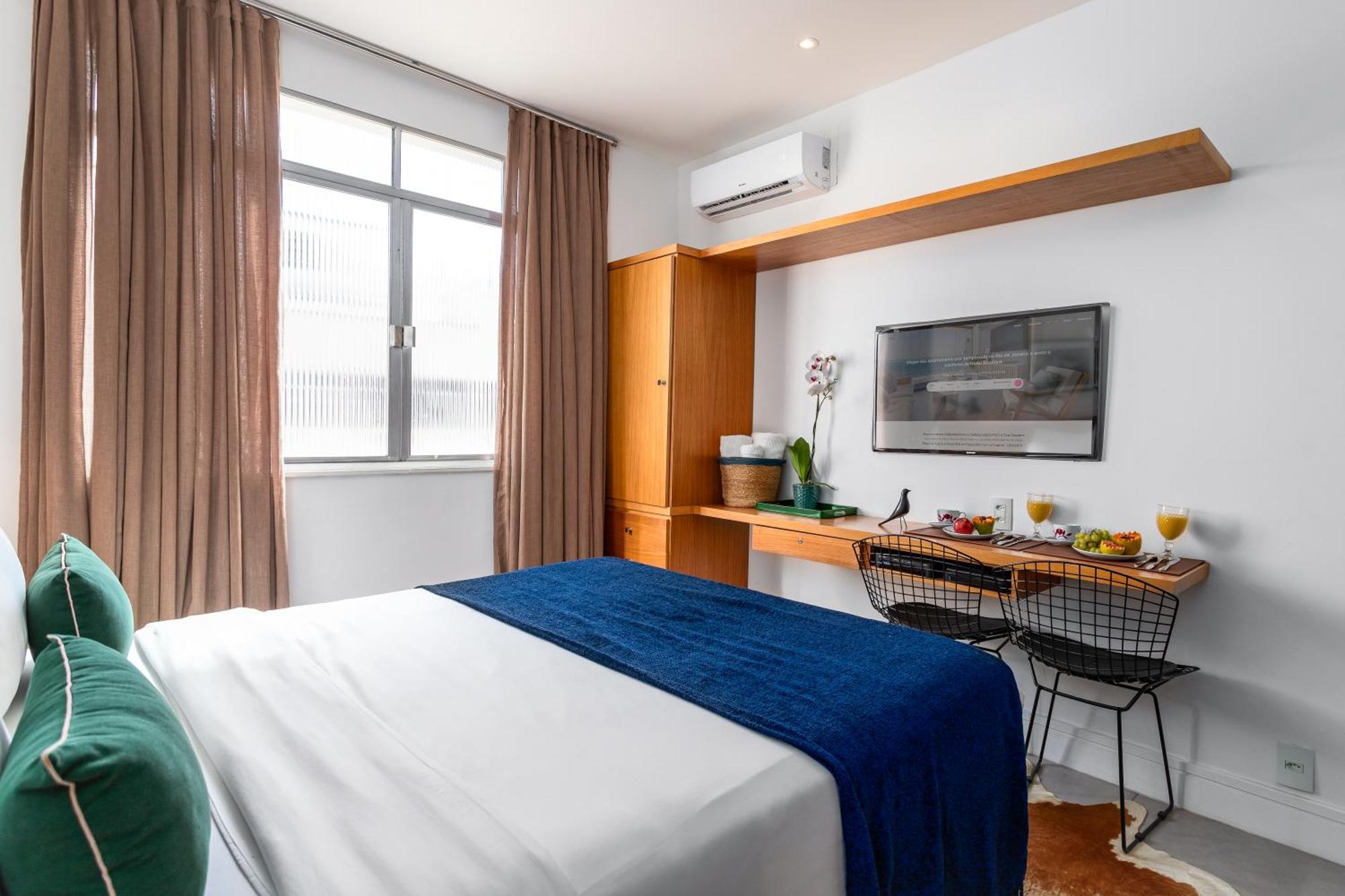 Apartamento Unhotel - Modernos, Acesso A De Copacabana - Posto 6