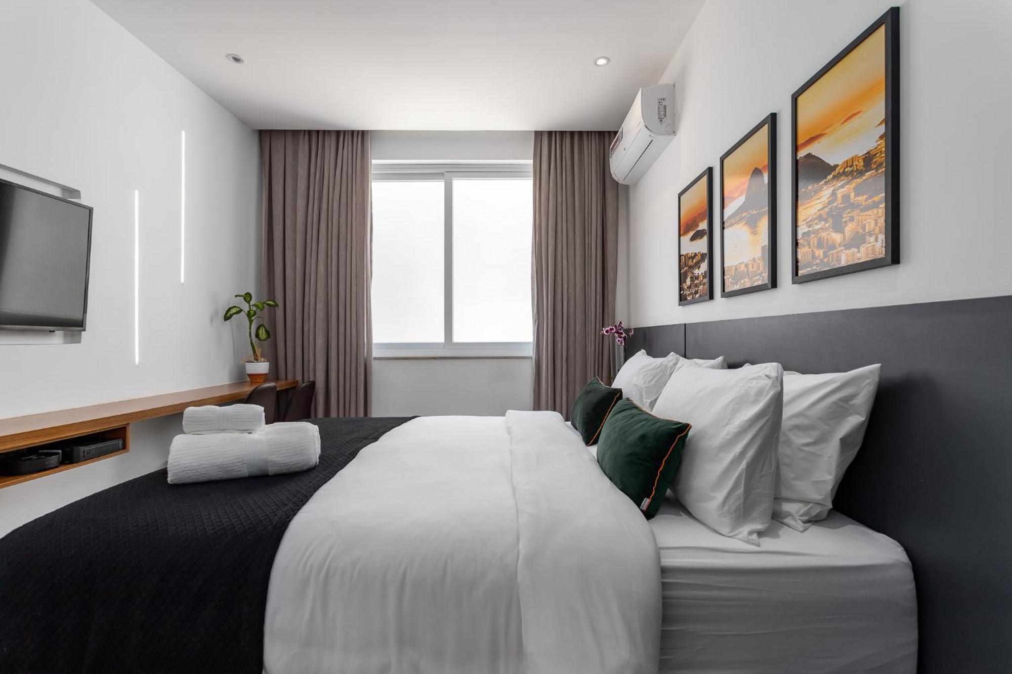 Unhotel - Modernos, Acesso A De Copacabana - Posto 6 Apartamento Río de Janeiro